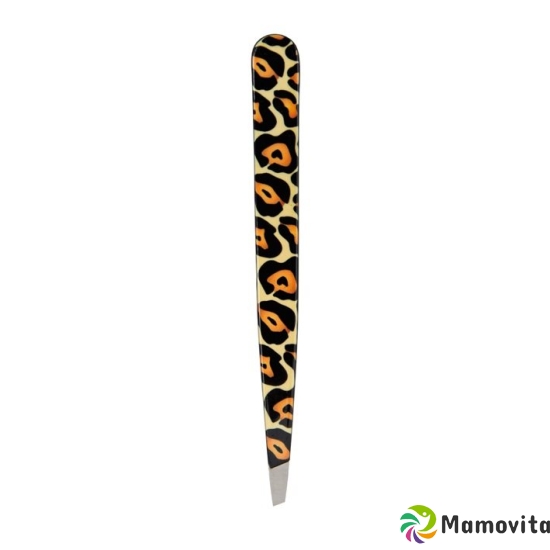 Hausmann Tweezers Slanted Leopard Wildlife Design buy online