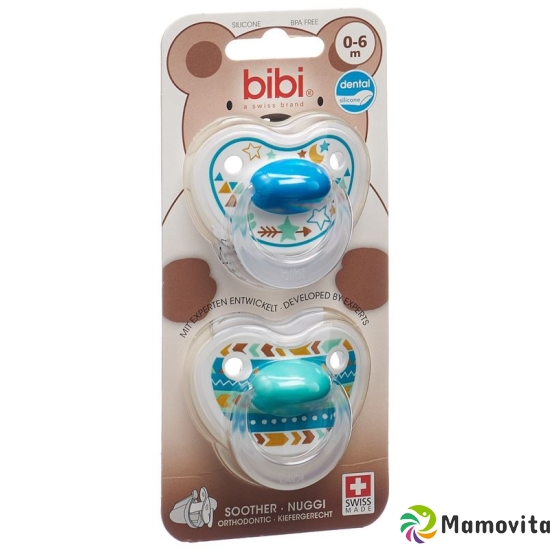 Bibi Nuggi Dental Happiness 0-6 Ring Trends Duo Main buy online