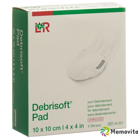 Debrisoft Kompressen 10x10cm Steril 5 Stück buy online