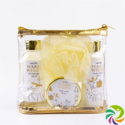 Accentra bath set Golden cosmetic bag Os