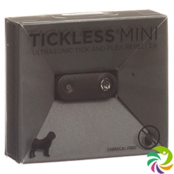 Tickless Mini Pet Tick and Flea Repellent Black