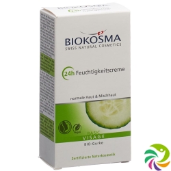 Biokosma Basic 24 Moisturizer Organic Cucumber 30ml