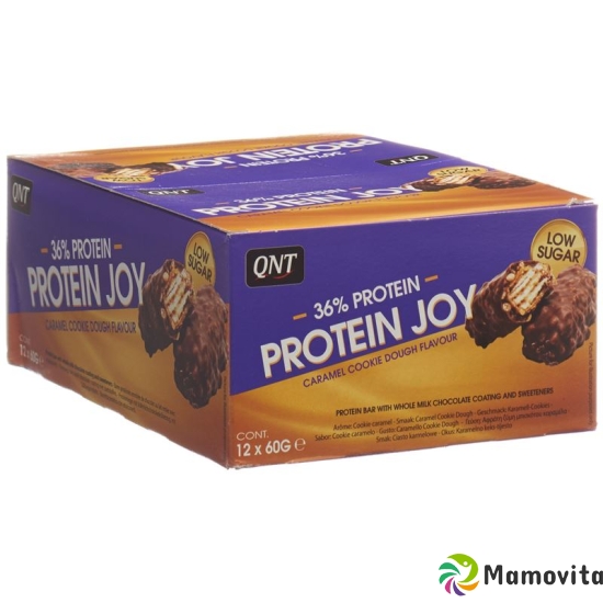 Qnt 36% Protein Joy Bar Low Sug Car&cook 12x 60g buy online