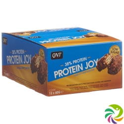 Qnt 38% Protein Joy Bar Low Sug Vani Cri 12x 60g