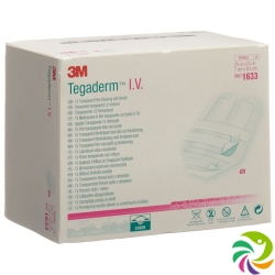 3M Tegaderm Iv für Katheter 7x8.5cm 100 Stück