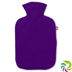 Emosan hot water bottle classic 1.8L fleece violet