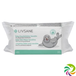 Livsane Baby-feuchttücher Sensitiv 80 Stück