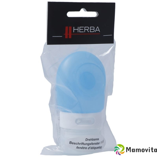 Herba Silikon Reiseflasche mit Saugna 37ml Blau buy online