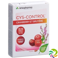 Cys-control Cranberry und Heidekraut Kapseln 20 Stück