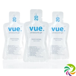 Vue Ultraschall Gel Steril Beutel 20ml