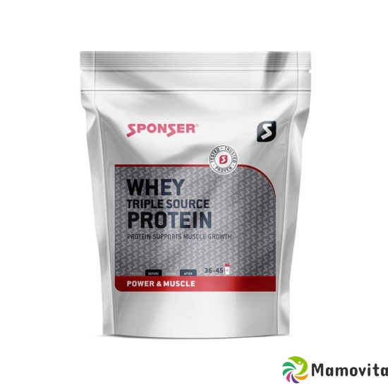 Sponser Whey Triple Source Protein Vanilla 500g buy online