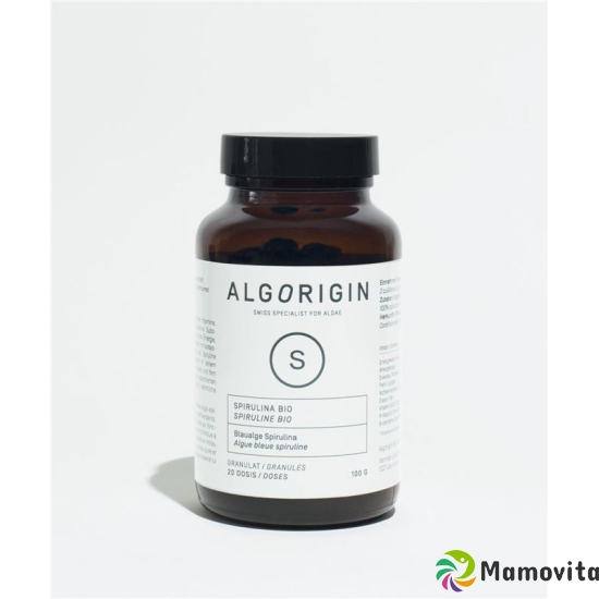 Algorigin Spirulina Granulat Bio Flasche 100g buy online