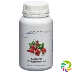 Goodness Bio-Hagebuttenpulver Kapseln 600mg 150 Stück