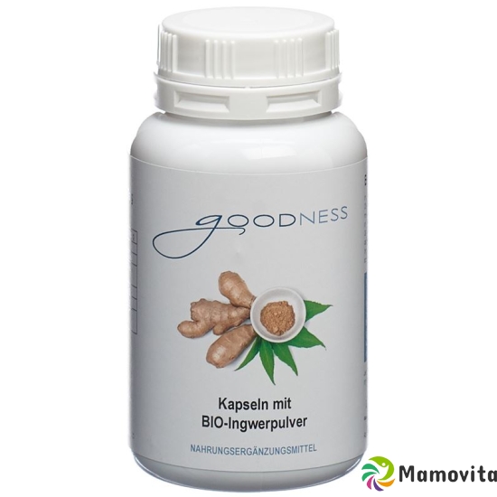 Goodness Bio-Ingwerpulver Kapseln 400mg Dose 90 Stück buy online