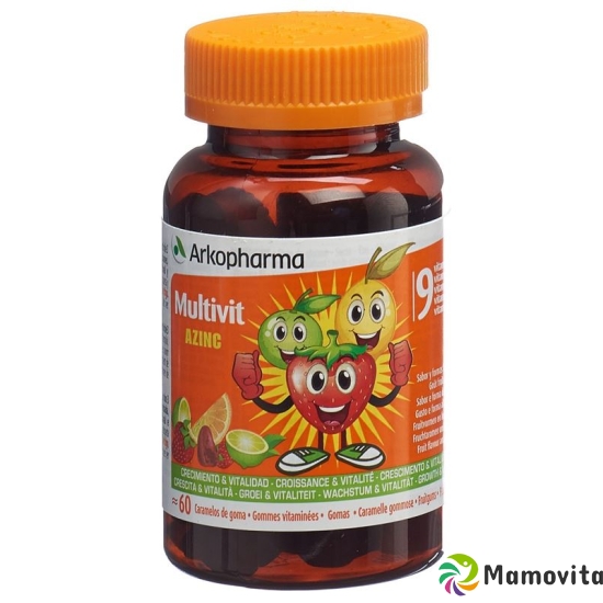 Azinc Multivit Fruchtgummis 60 Stück buy online