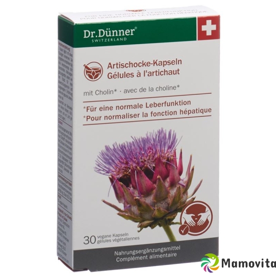 Dr. Dünner Essenzavita Artichoke and Choline Capsules 30 pieces buy online