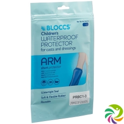 Bloccs bath shower water protection arm 12-20/33cm child