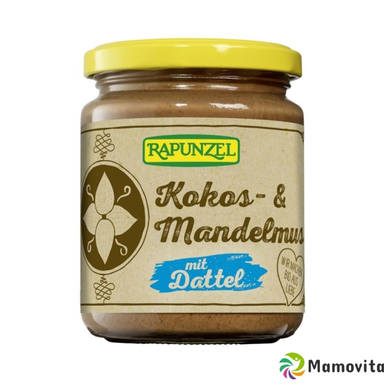 Rapunzel Kokos-Mandelmus mit Dattel Glas 250g buy online