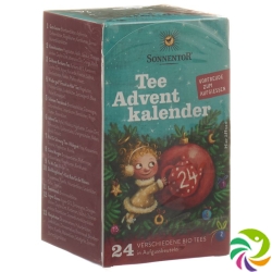 Sonnentor Adventkalender Tee Beutel 24 Stück