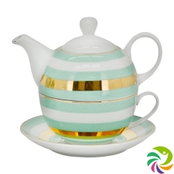 Herboristeria Tea For One Mint Gold Stripes