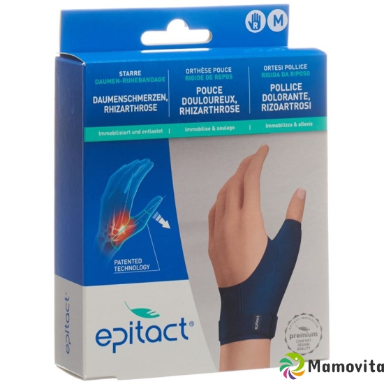 Epitact Rigid Thumb Rest Bandage M Right buy online