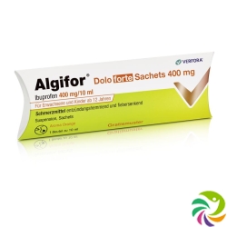 Algifor Dolo Forte Suspension 400mg Muster D 10x 10ml