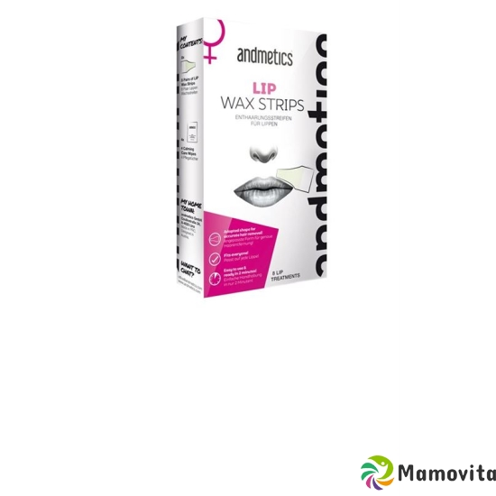 Andmetics Lip Wax Strips 45g buy online