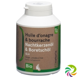 Bionaturis Nachtke+borretsch Kapseln 500mg 180 Stück