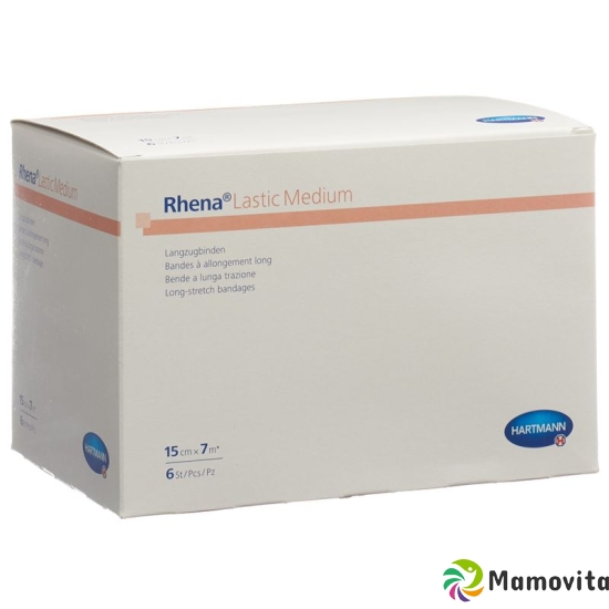 Rhena Lastic Medium 15cmx7m Hautfarbig 6 Stück buy online