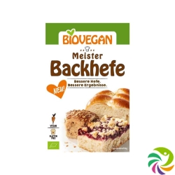 Biovegan Meister Backhefe Beutel 7g