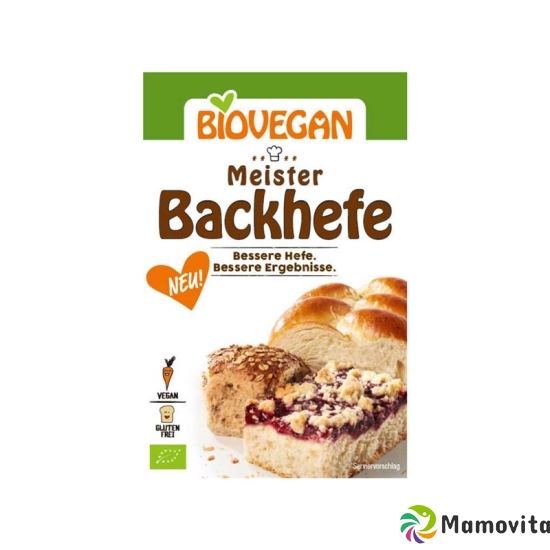 Biovegan Meister Backhefe Beutel 7g buy online