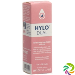 Hylo-Dual Eye drops bottle 10ml