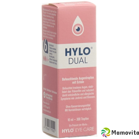 Hylo-Dual Eye drops bottle 10ml buy online