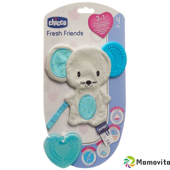 Chicco Softtierchen Abnehmbarem Beissring Boy 4m+ buy online