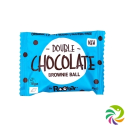 Roobar Brownie Ball Double Chocolate 40g