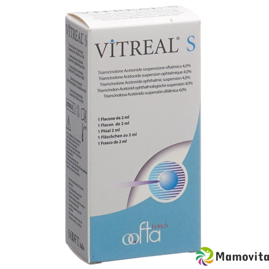 Vitreal S Ophthalmologische Suspension 4% Flasche 2ml buy online