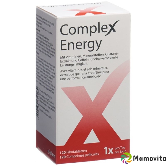 Complex Energy Filmtablet tin 120 pieces buy online