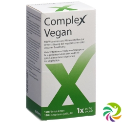 Complex Vegan Filmtablet tin 120 pieces