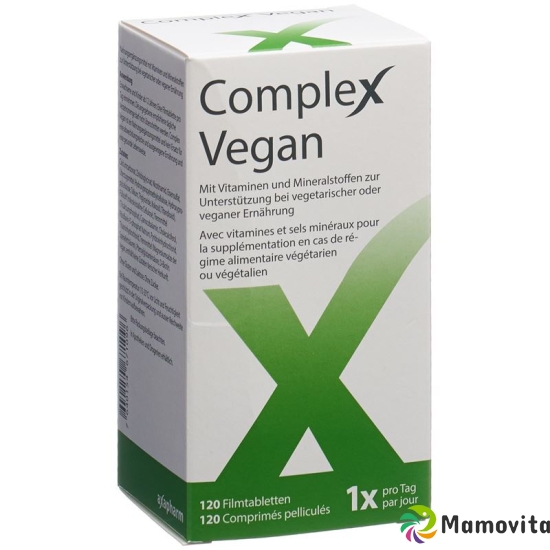 Complex Vegan Filmtablet tin 120 pieces buy online