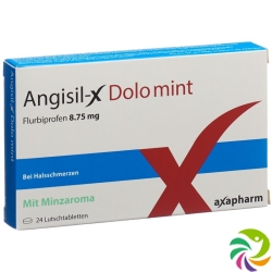 Angisil-x Dolo Lutschtabletten 8.75mg Mint 24 Stück