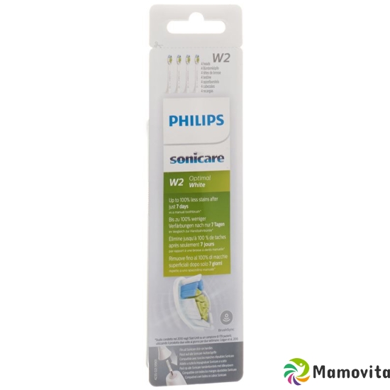 Philips Sonicare Optimalwhite Bh Hx6064/10 4 pieces buy online