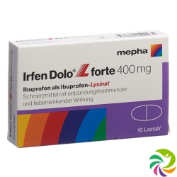 Irfen Dolo L Forte Lactab 400mg 10 Stück