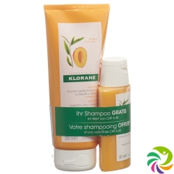 Klorane Mango-pflegespülung 200ml +shamp 100ml