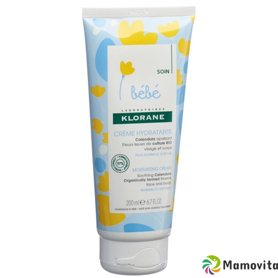 Klorane Bebe moisturizing cream 200ml buy online