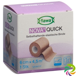 Flawa Nova Quick cohesive rice binding 6cmx4.5m tan