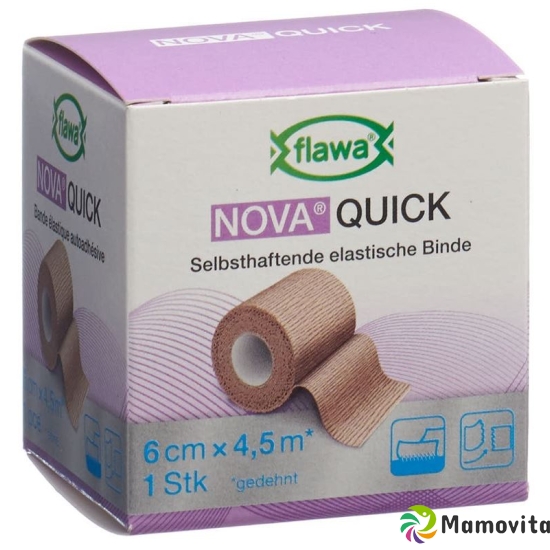 Flawa Nova Quick cohesive rice binding 6cmx4.5m tan buy online