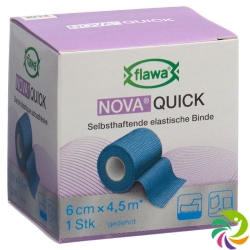 Flawa Nova Quick cohesive rice binding 6cmx4.5m blue