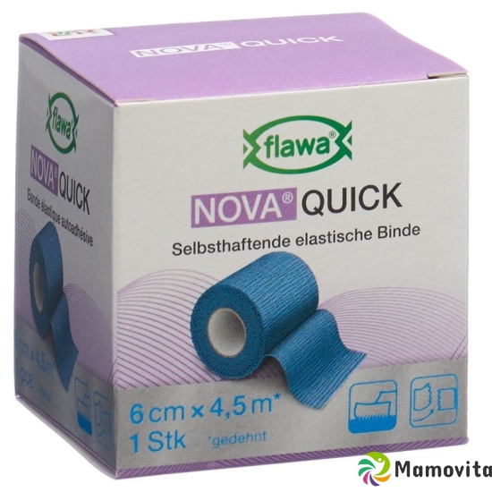 Flawa Nova Quick cohesive rice binding 6cmx4.5m blue buy online