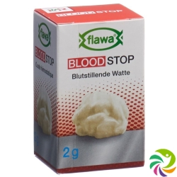 Flawa Hemostatic Cotton Wool Sterilized Glass 2g