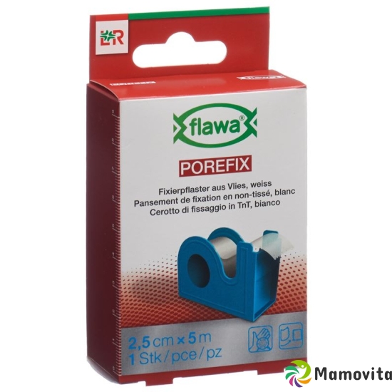 Flawa Porefix Heftpflaster 2.5cmx5m Dispenser buy online